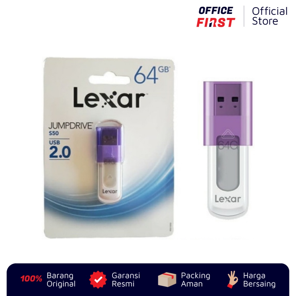 Lexar JumpDrive S50 USB USB 2.0 16 32 64 GB Flash Drive / Disk