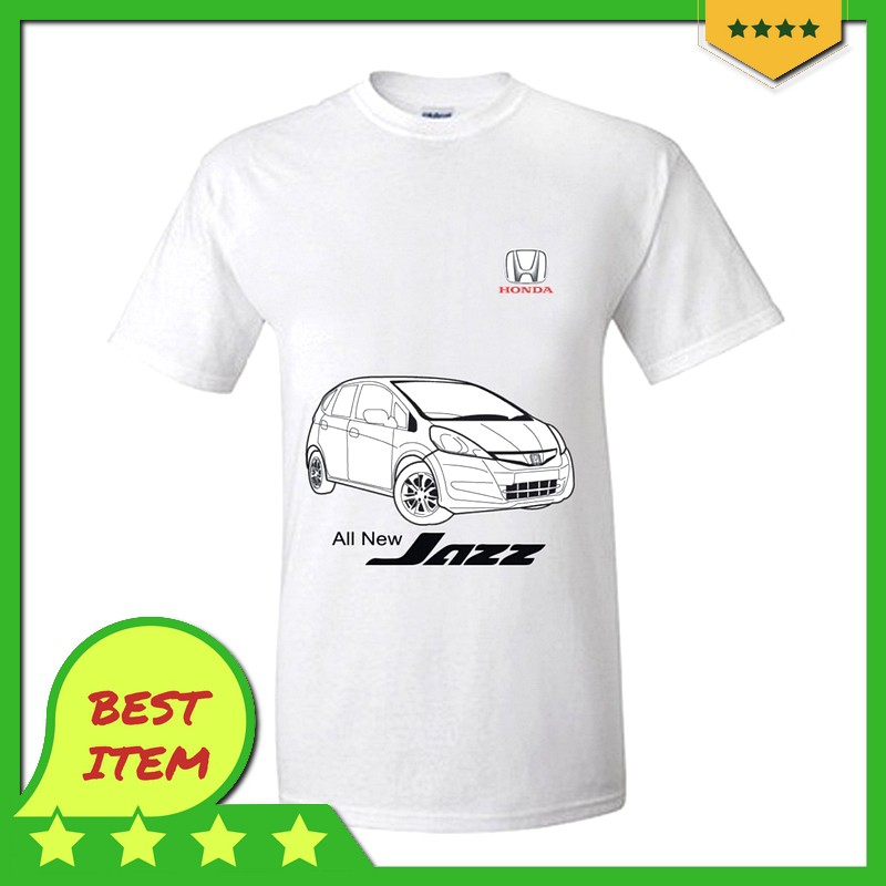 kaos honda jazz / tshirt murah honda jazz murah