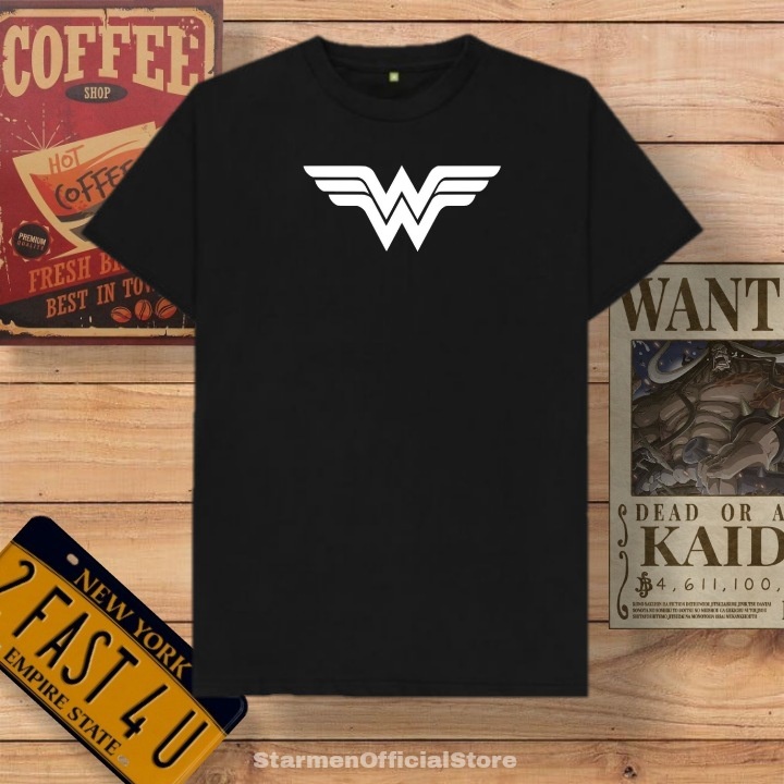 Kaos Distro Unisex WONDER WOMEN Katun Combed 30s / sablon polyflex /polyflex premium / Pakaian Pria Wanita Atasan Cowok Cewek /kaos kekinian / kaos viral / tshirt tumbrl tee basic /SIZE M , L , XL , XXL / kaus oblong oversize kaos murah best seller ready