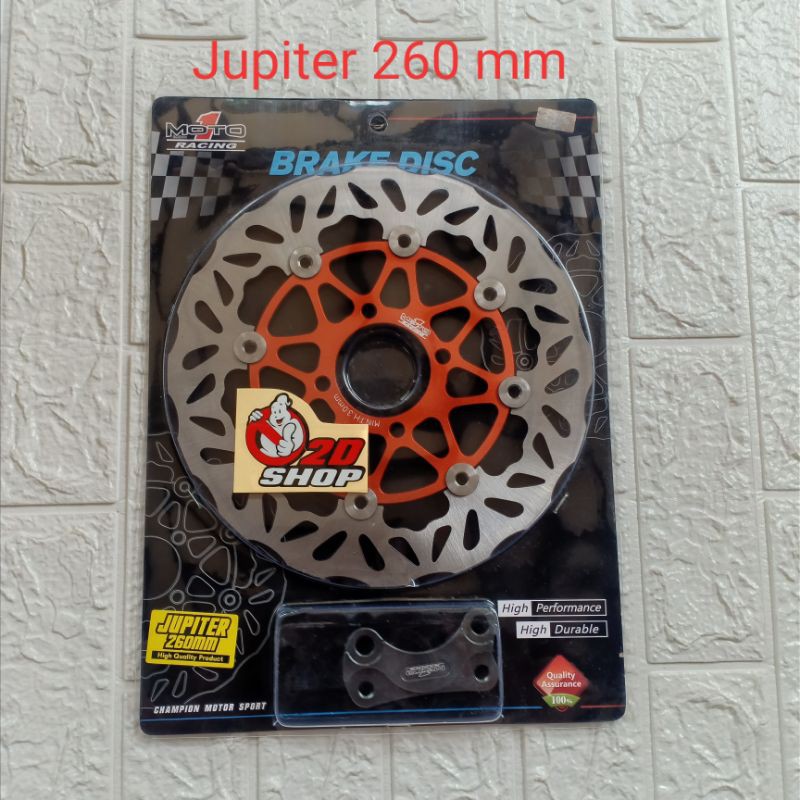 piringan cakram disk disc depan 260 mm moto 1 Jupiter z