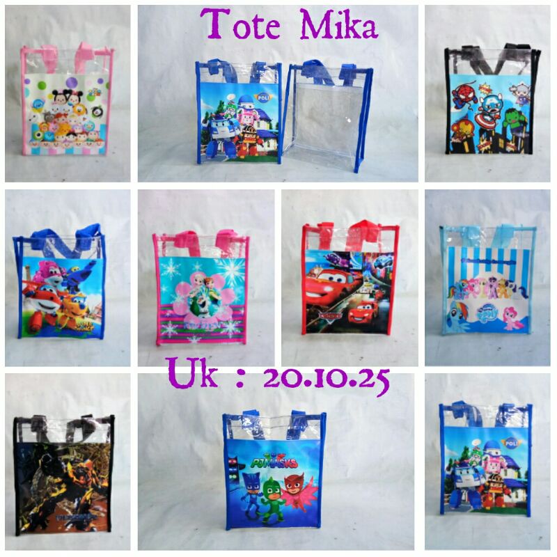 

TAS MIKA TRANSPARAN CUSTOM