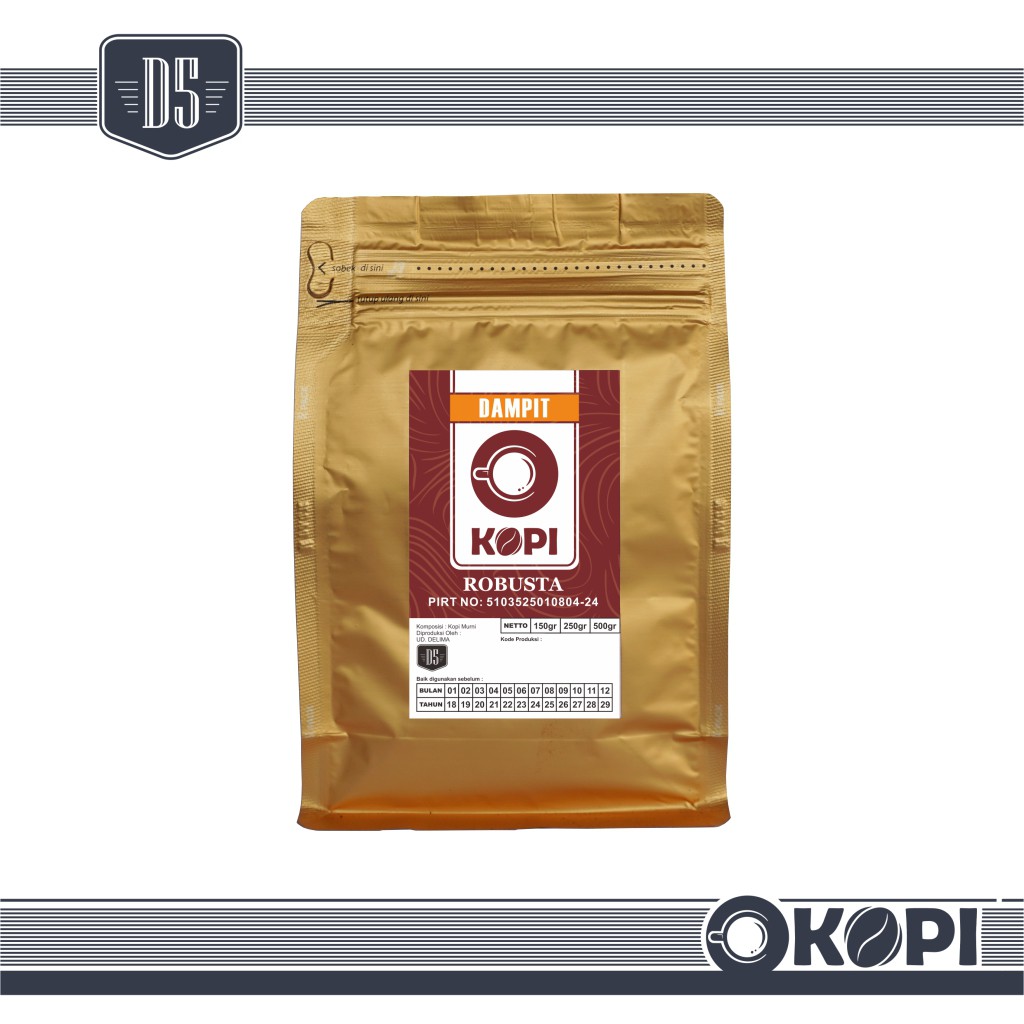 

Okopi Robusta Dampit 250gr