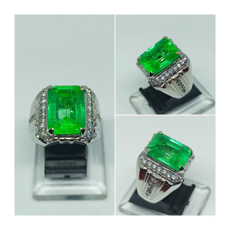 CINCIN / EMBAN / RING BATU ZAMRUD CATAM BANGKOK