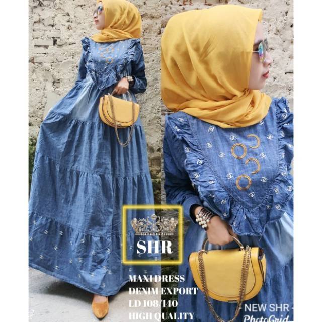 Gamis Jeans CC rempel SHR