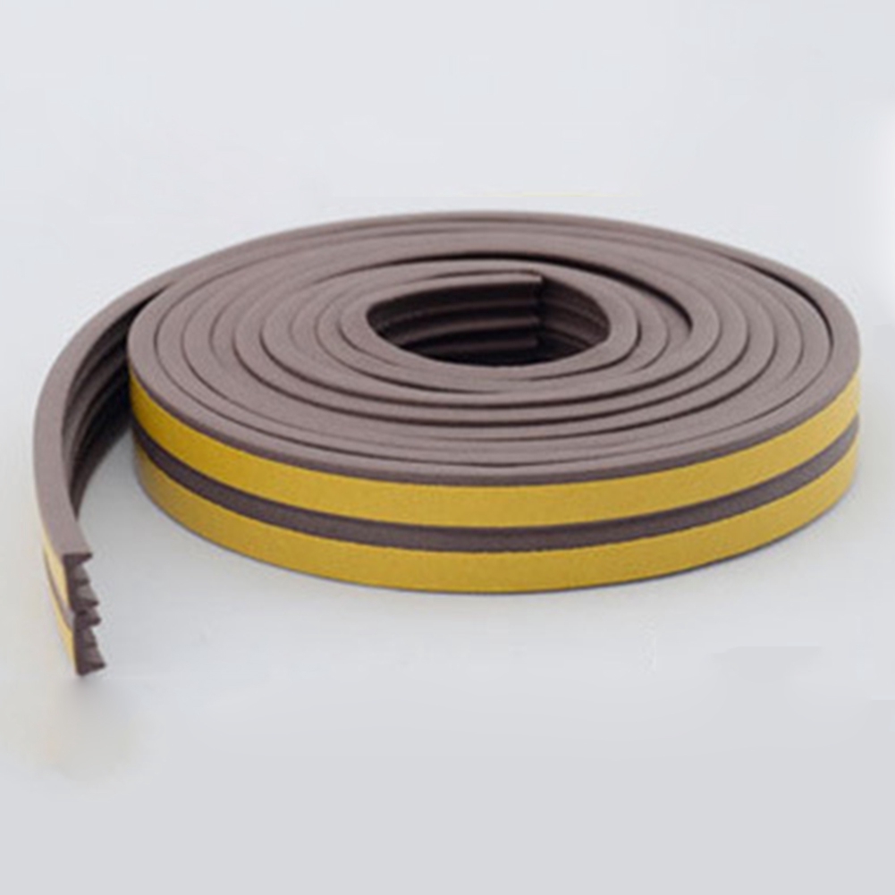 5m Draught Self Adhesive Window Door Excluder Foam Seal Strip Tape