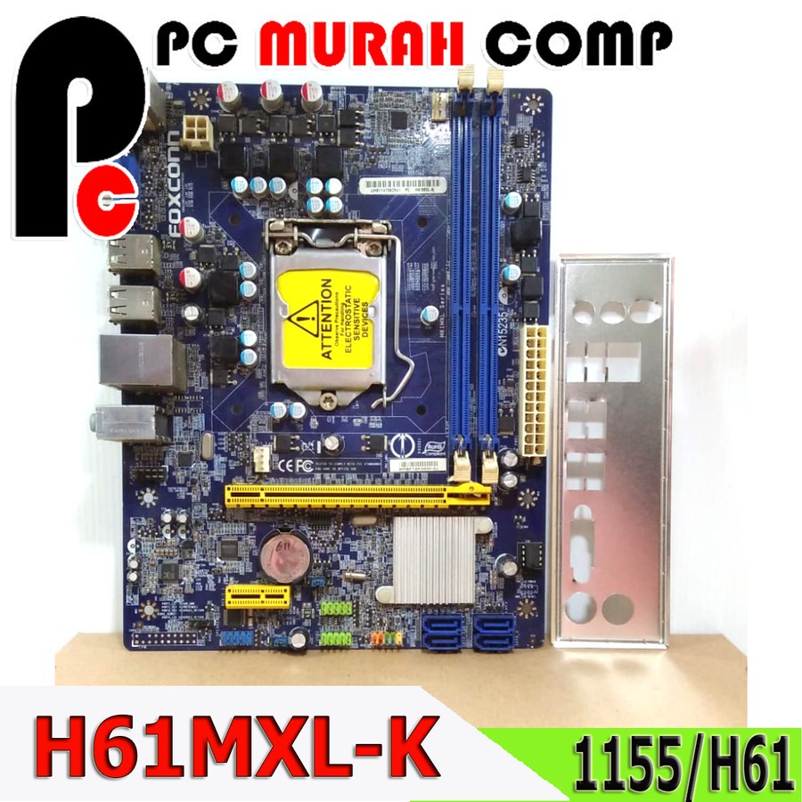 MOBO Intel LGA 1155 H61 ONBOARD FOXCONN