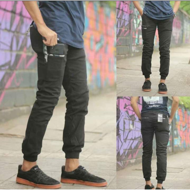 celana panjang joger poket sproty long pants / calana panjang pria/celana chino joger