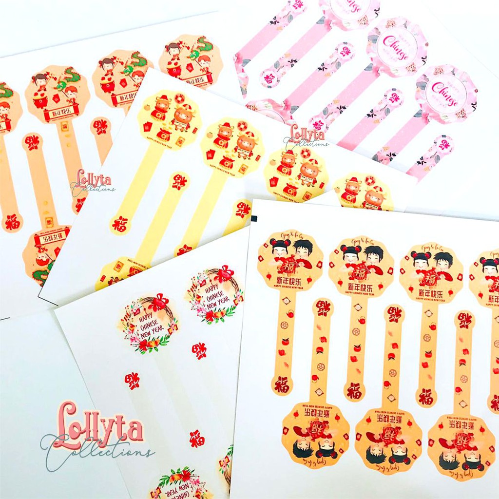 

Stiker segel Toples Edisi CNY Imlek