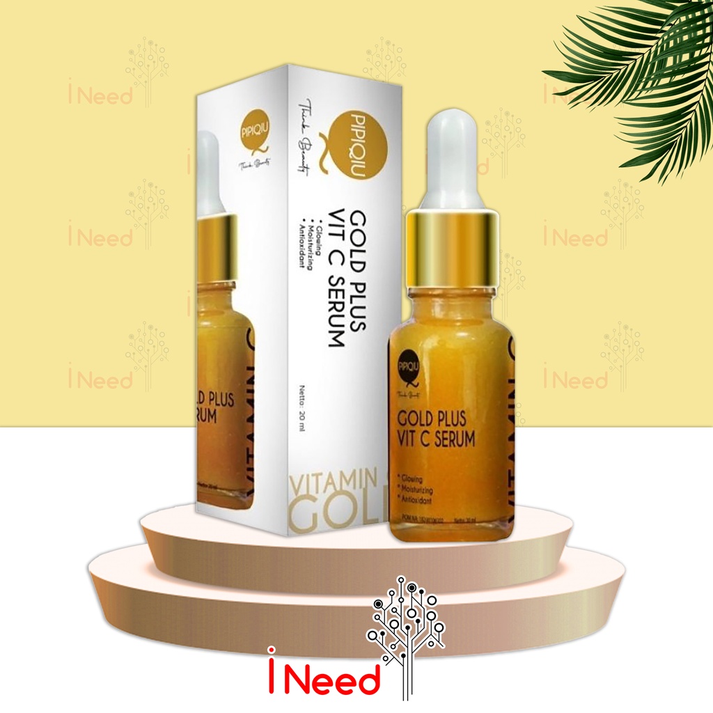 (INEED) Pipiqiu Serum Series 20ml - Serum Gold Plus | Niacinamide Plus | Hyaluronic | AHA BHA PHA Peeling