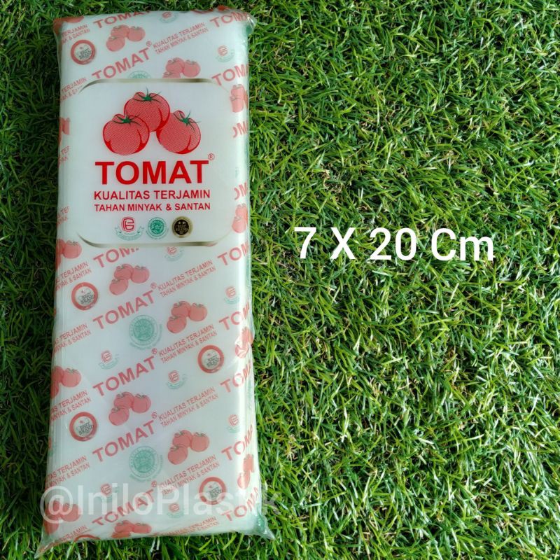 Kantong Plasti PE Tomat 7x20 Cm / Kantong Plastik PE 7x20Cm