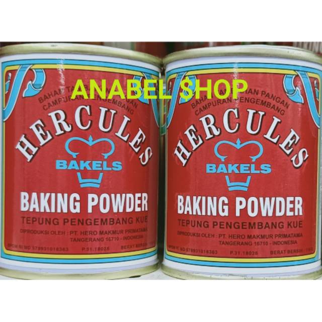 Hercules Baking Powder Tepung Pengembang Kue Baking Soda 110 gram