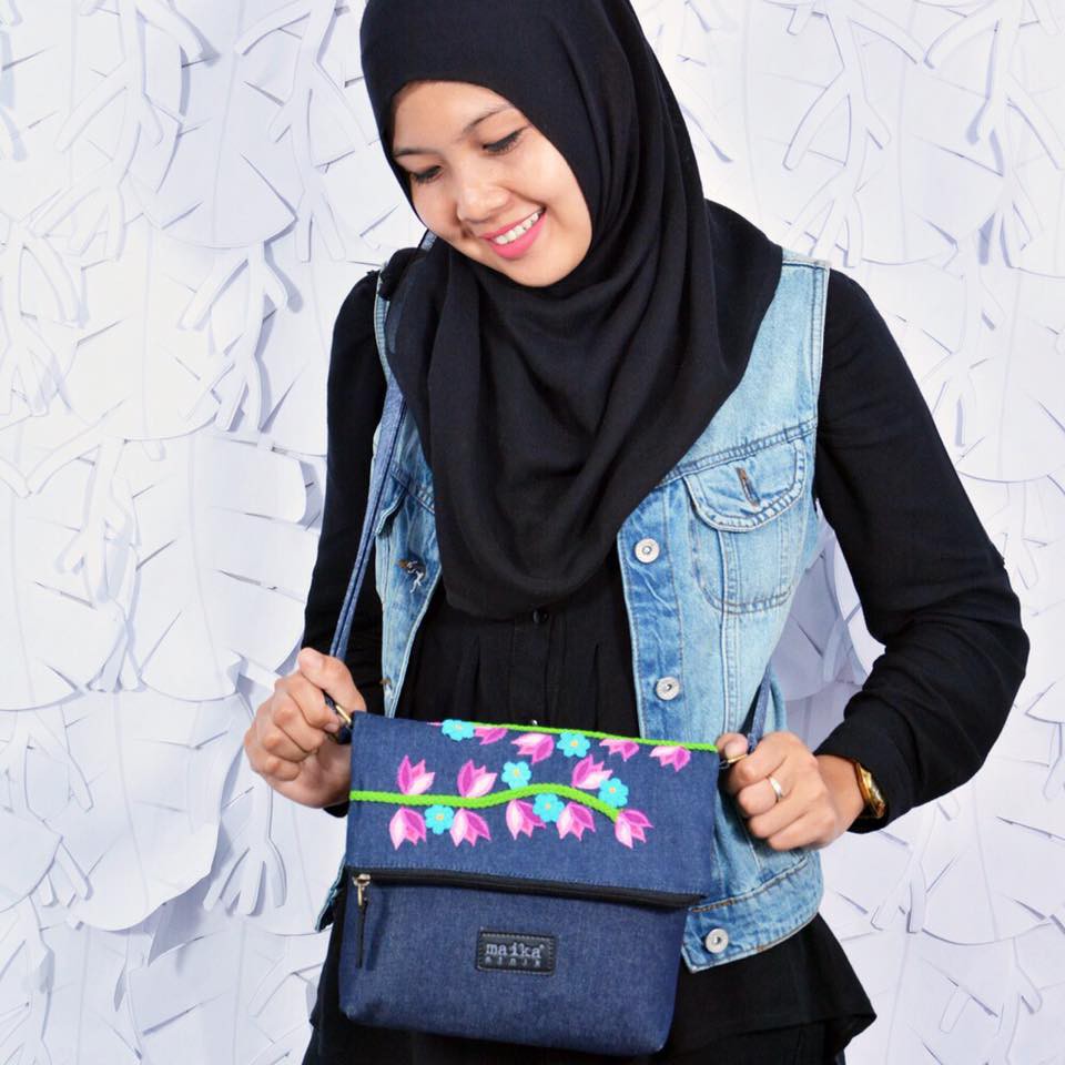 SLING BAG MAIKA ETNIK /TAS SELEMPANG MAIKA ETNIK