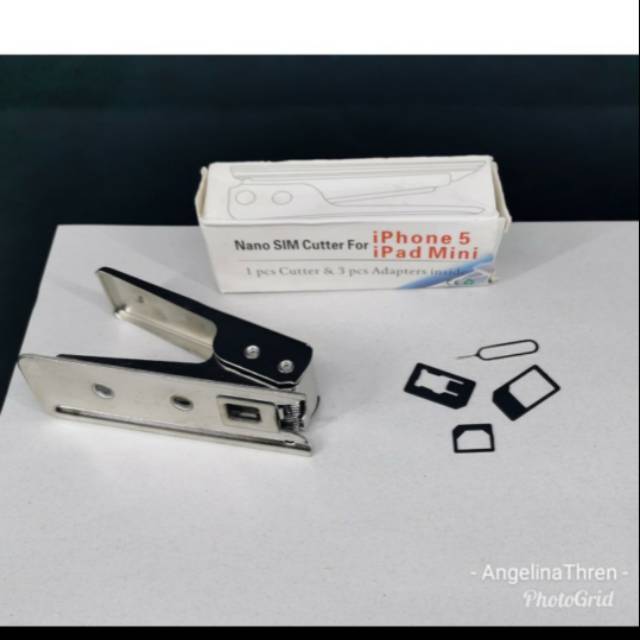 Nano sim cutter 5set / pemotong kartu SIM card