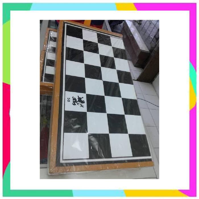 PROMO TERMURAH Papan Catur CHESSBOARD Kayu Besar 50cm Jumbo XL