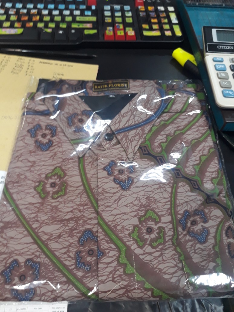 Macan Kemeja Batik Pria Full Furing Katun Sragenan