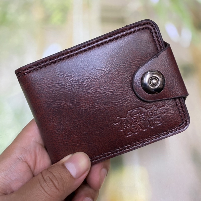 DOMPET PRIA KULIT SINTETIS MINI MAGNET DOMPET PRIA LIPAT MURAH MERIH DOMPET PRIA SEMI KULIT MINI MAGNET