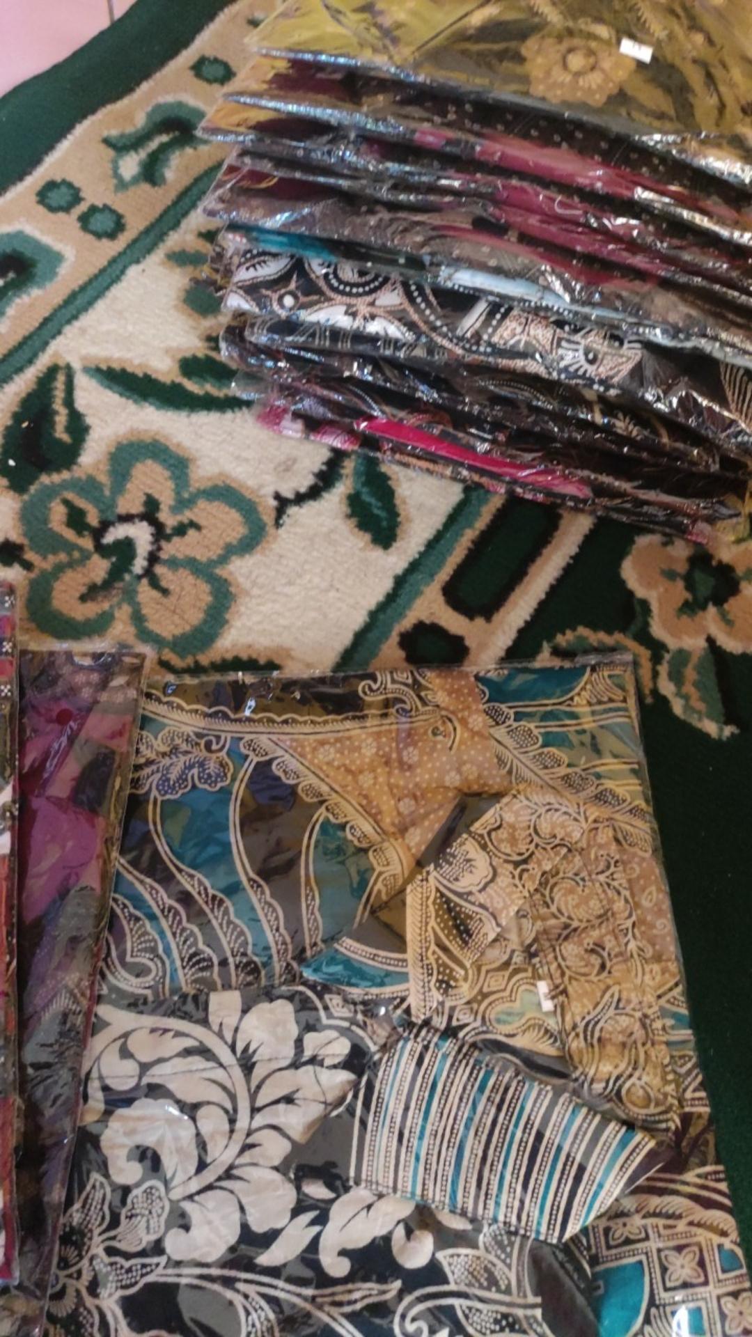 Bswart Batik Hrb026 Kenongo Hem Pendek Padi Pekalongan M L Xl Batik Pria Murah Modern Grosir