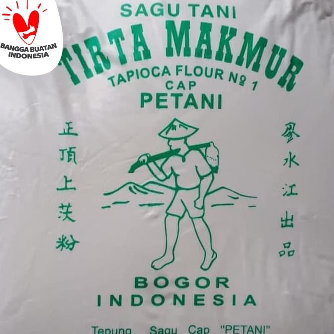 

Diskon Tepung Sagu tani Tirta Makmur tepung tapioka cap petani 1000gr Diskon