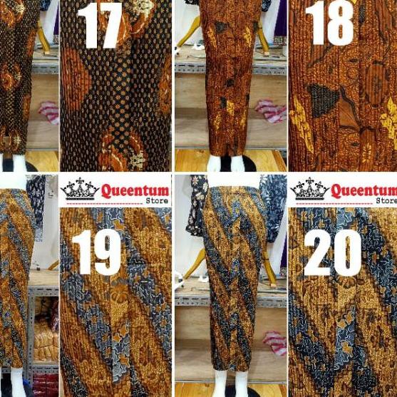 ➵ [ Batik - Wiron ] Part 1 Rok Plisket Wiron Batik Original By Queentum ✸