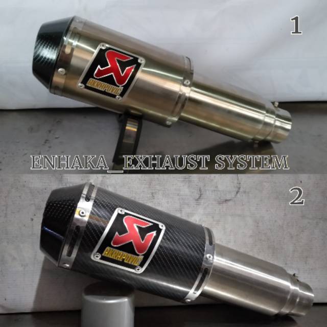 KNALPOT RACING AKRAPOVIC GP SILINCER ONLY