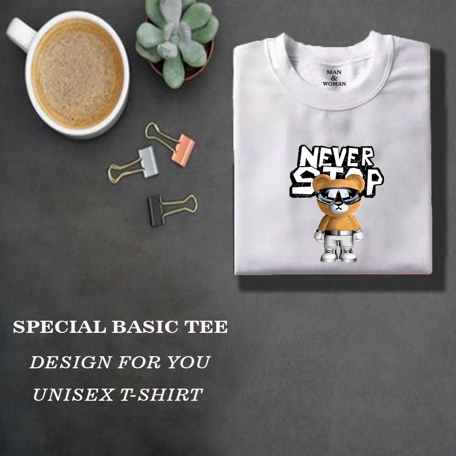 (COD) KAOS DISTRO TERBARU MOTIF NEVER - KAOS ONIC - BAJU - KAOS POLOS - BAJU KAOS - KAOS OBLONG