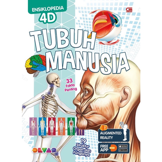 

❤BISA COD❤ Ensiklopedia 4D: Tubuh Manusia