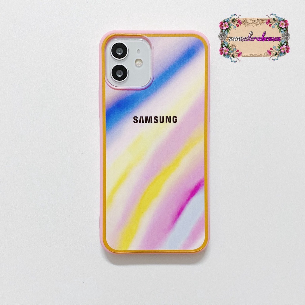 SS044 SOFTCASE RAINBOW SAMSUNG  A02S J2 PRIME GRAND PRIME  A10S MO1S A12 A20 A30 A21S A50 A30S A50S SB2793