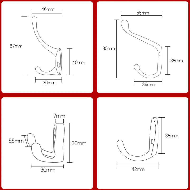 (BISA COD) RVOSTR KAK Gantungan Dinding Hook Hanger Screw Rack - H216