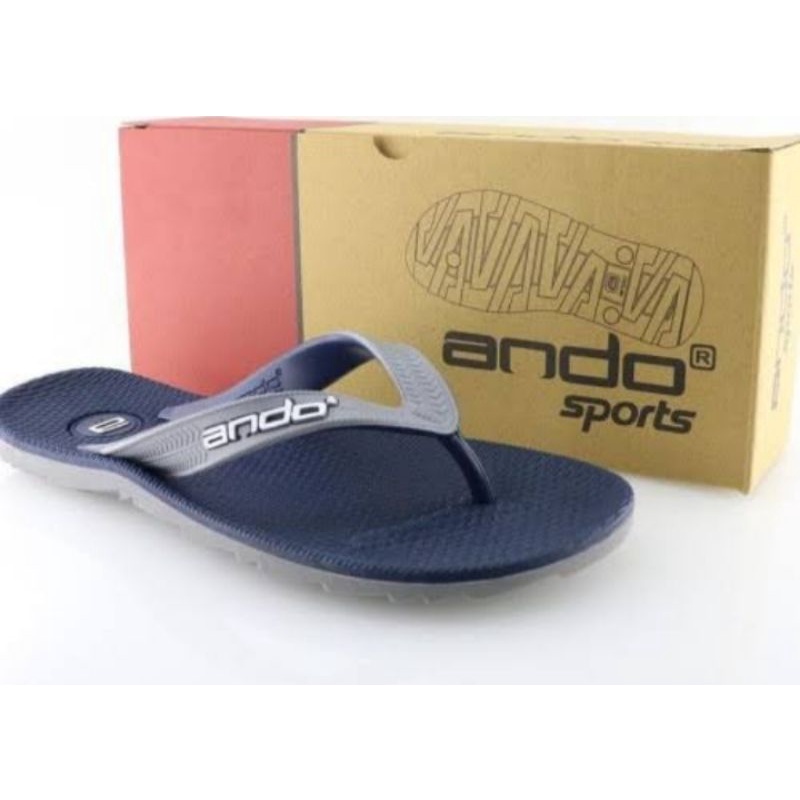 sandal jepit pria ando sandal original 38-43