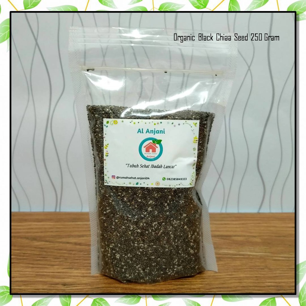 

Black Chia Seed Organik 250gr