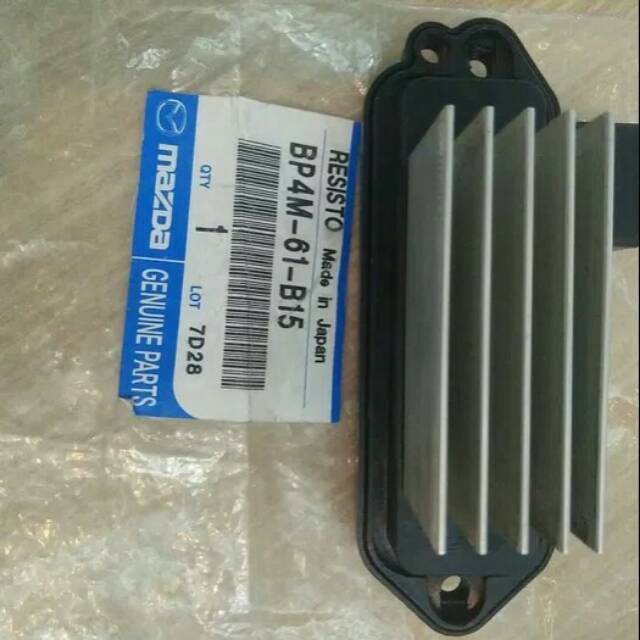 Resitor blower A/C mazda biante