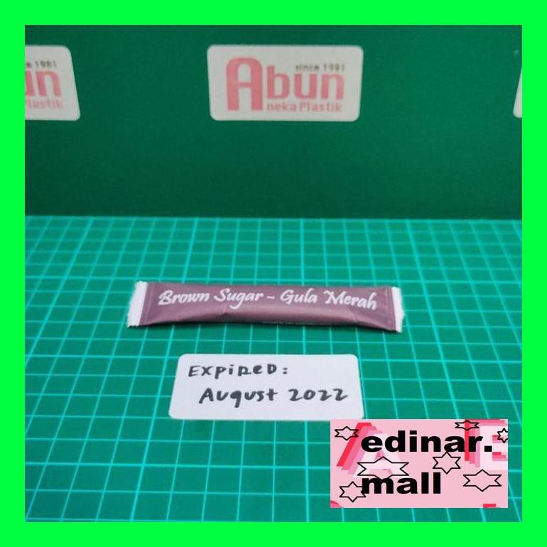 

50Siusbu Brown Sugar Sachet (Stick) Isi 250Pcs Bud050S