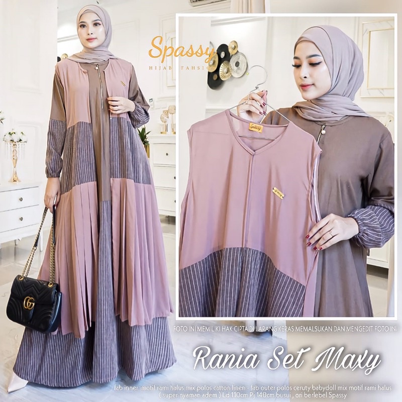 RANIA SET MAXY BY SPASSY | BEST SELLER