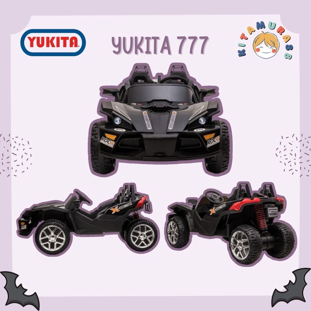 Mainan Maenan Anak Mobil Mobilan Aki BATMAN Cars - YUKITA 777