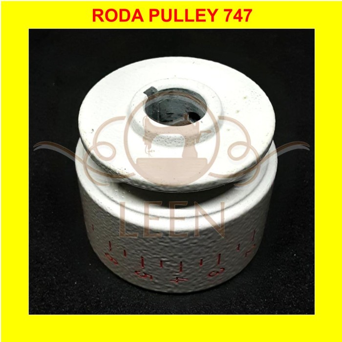 Pulley Roda Mesin Jahit Obras 737 747 757 Industri Benang 3 4 5 LEEN