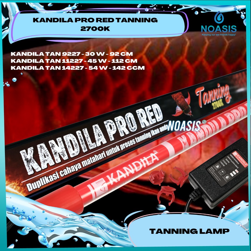 LAMPU KANDILA PRO RED TANNING 2700 K CELUP T5 AQUARIUM IKAN ARWANA