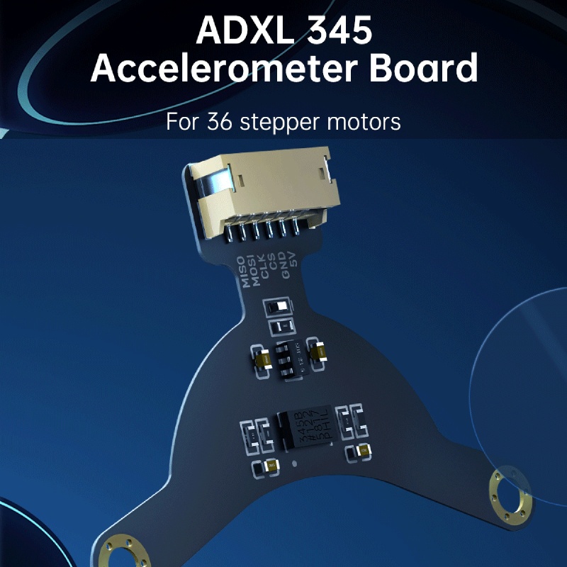 Zzz BIGTREETECH ADXL345 V1.0 Accelerometer Board Untuk 36 Stepper Motors Voron Extruder Clipper Raspberry Pi