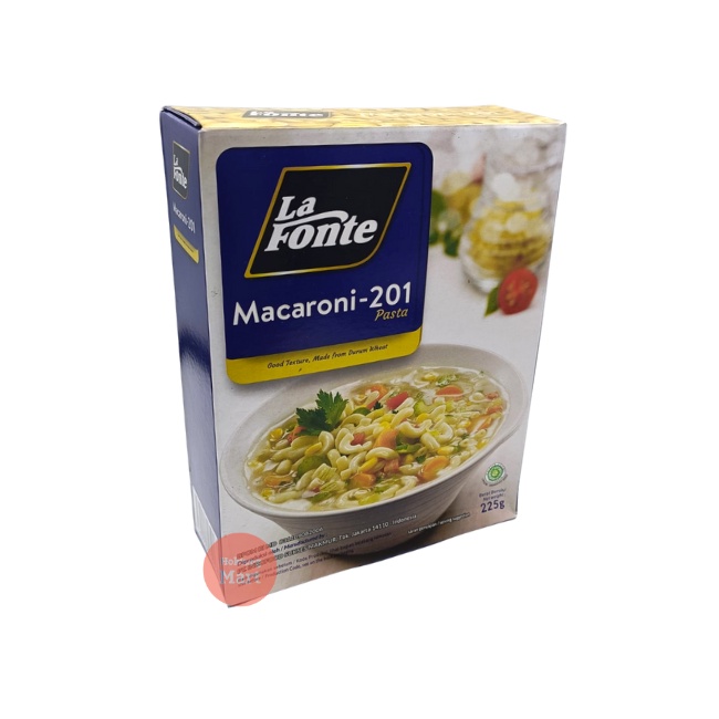 

La Fonte Macaroni 201 225gram Makaroni/Pasta/Spaghetti Lafonte