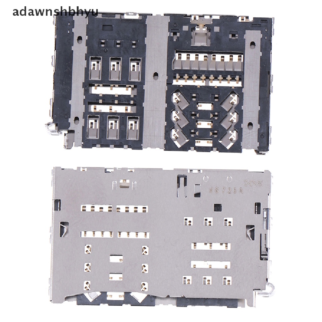 Konektor holder slot Pembaca Kartu Sim adawnshbhyu Untuk Soket lg G6 H870 LS993 VS988