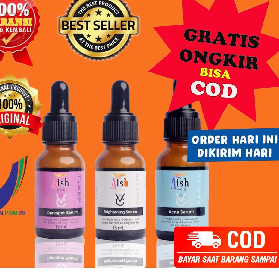 ❈ AISH SERUM KOREA ORIGINAL | SERUM AISH ACNE | BRIGHTENING | DARKSPOT KOREA - ORIGINAL 100% ♨