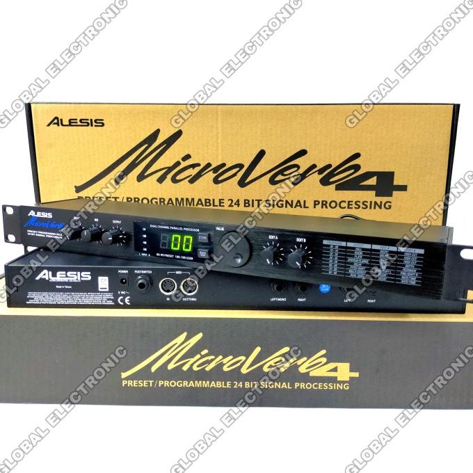 Effect Vocal Alesis Microverb 4 Efek Vokal Alesis Microverb4 original