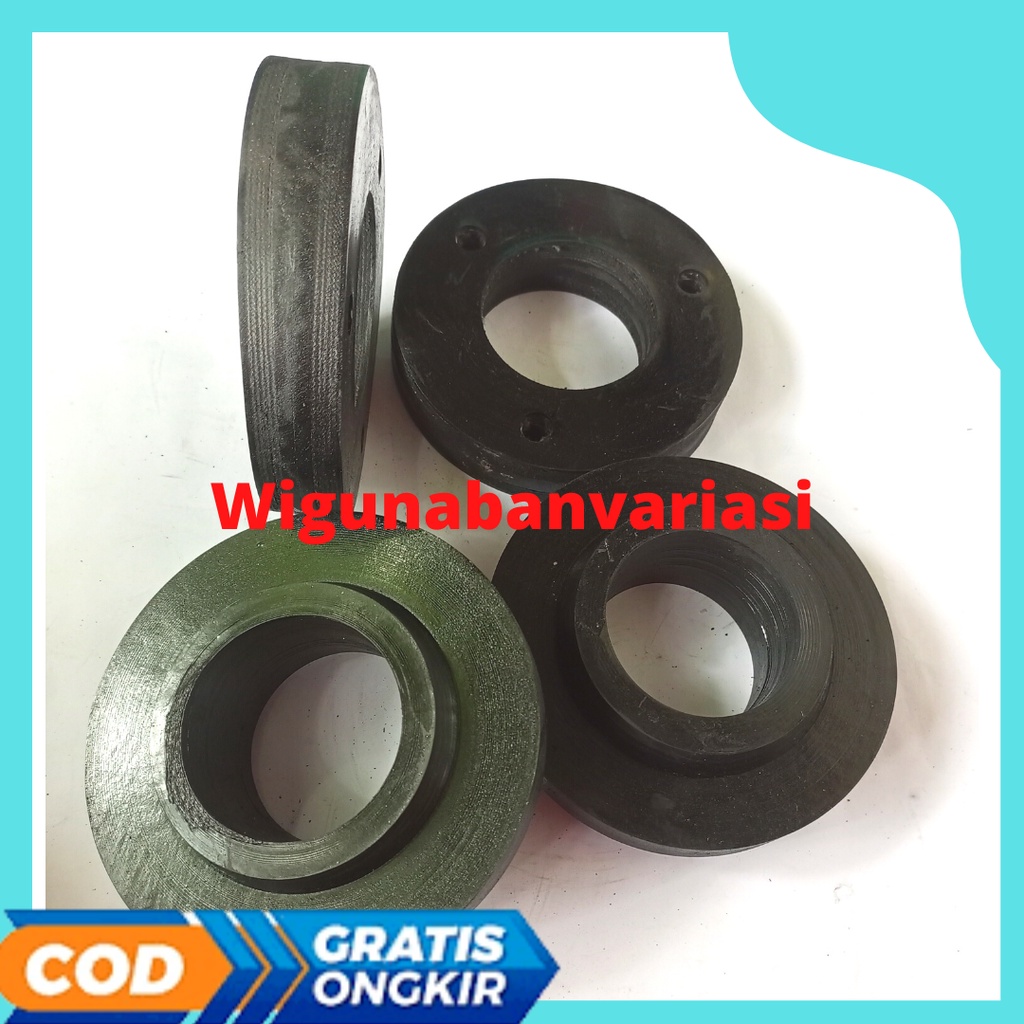 Karet Spacer Karet Tatakan Shock Depan dan Tatakan Per Belakang Innova Fortuner Tebal 2 cm Harga Satu Paket