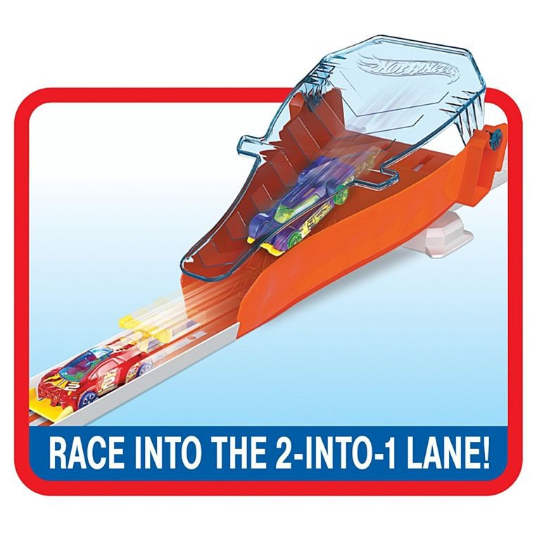 Hot Wheels DROP Race Jump Hotwheels City Track Builder Diecast