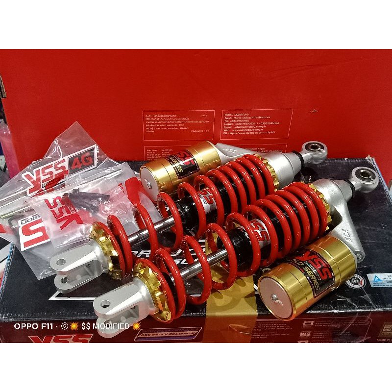 shock YSS gold series nmax pcx xmax aerok nmax new uk 330