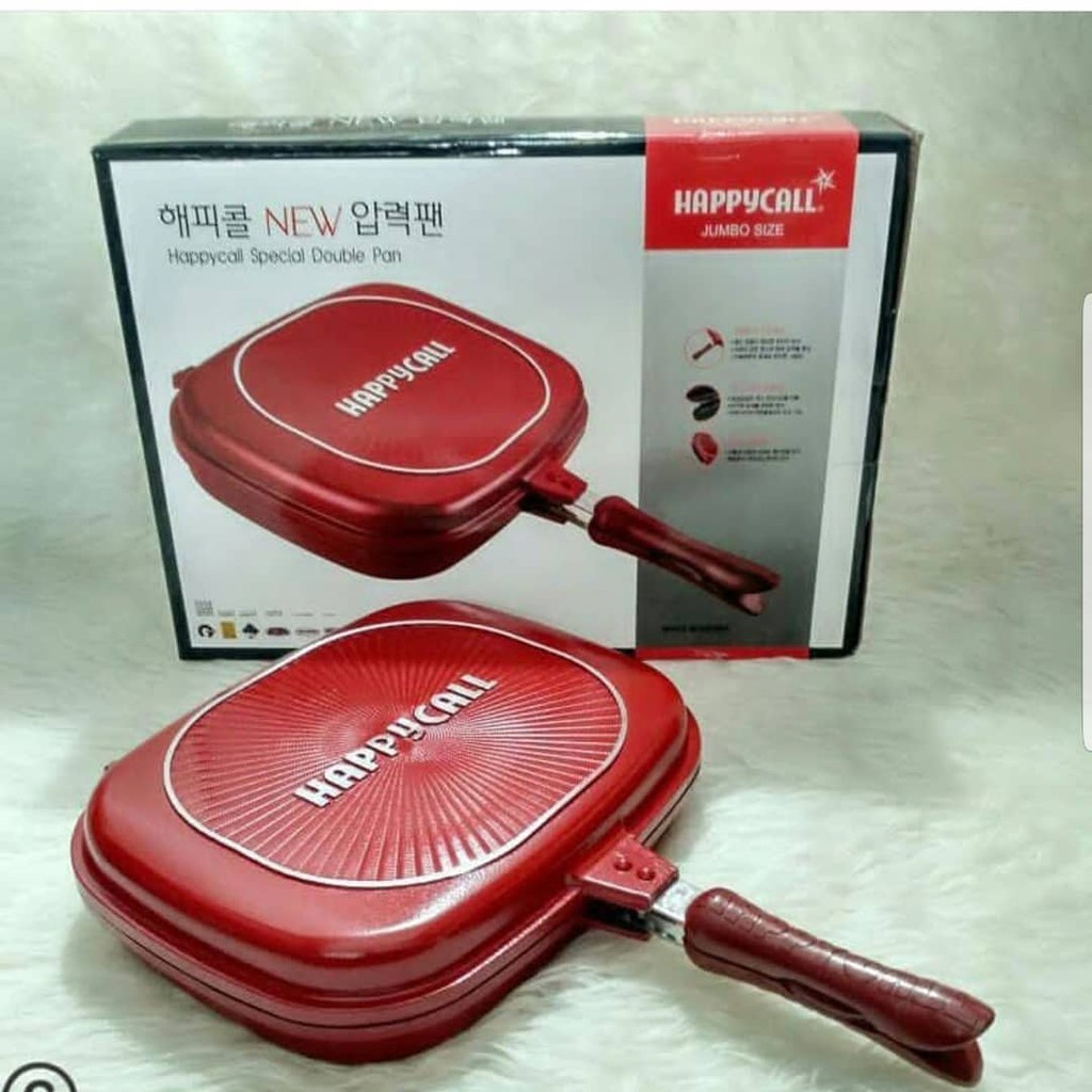 Penggorengan Happy Call Jumbo Size | Garansi Resmi | 100% Original Pabrik | Ekonomis | Free Ongkir |