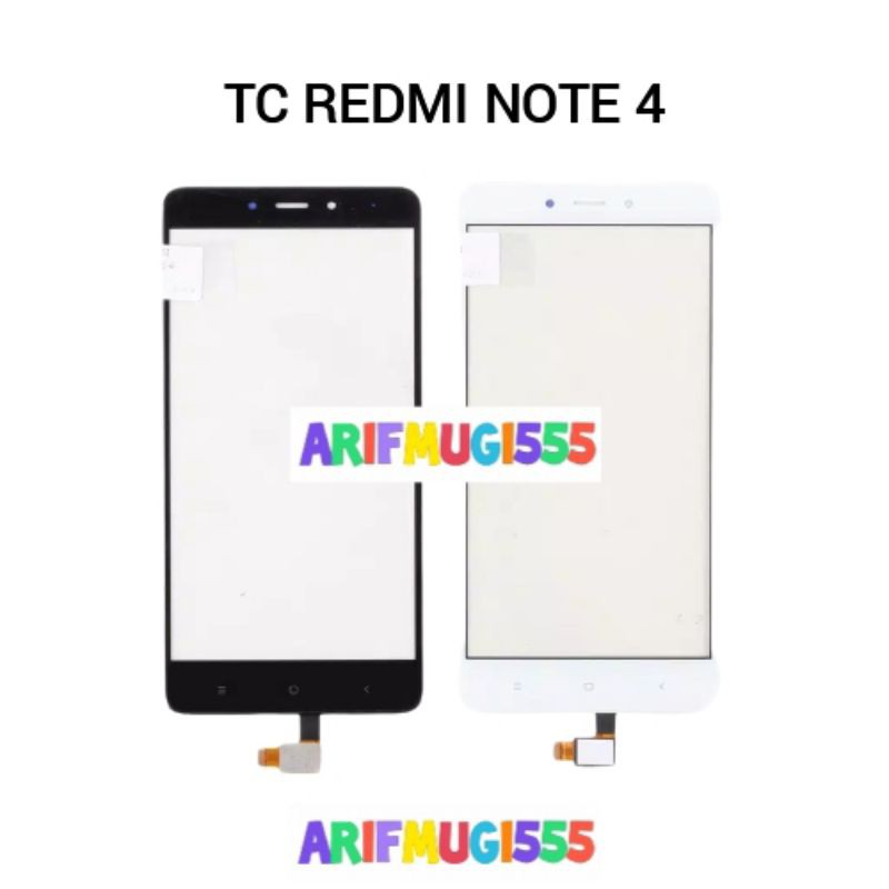 TOUCHSCREEN TC LAYAR SENTUH XIAOMI REDMI NOTE 4 ORIGINAL