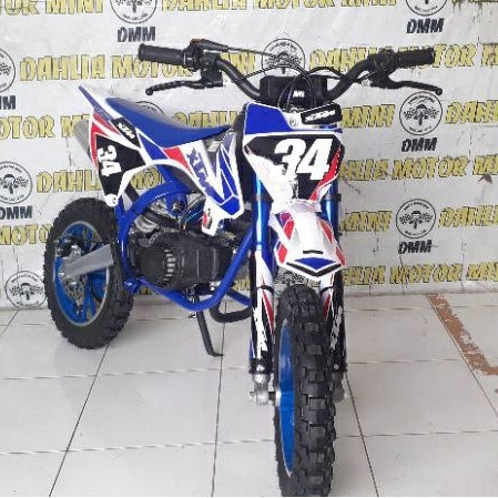 Motor Mini Trail/Cross XTM34 50cc double knalpot