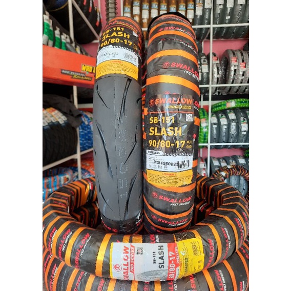 SWALLOW SLASH 80/80-17,90/80-17,100/80-17,110/70-17 SOFT COMPOUND