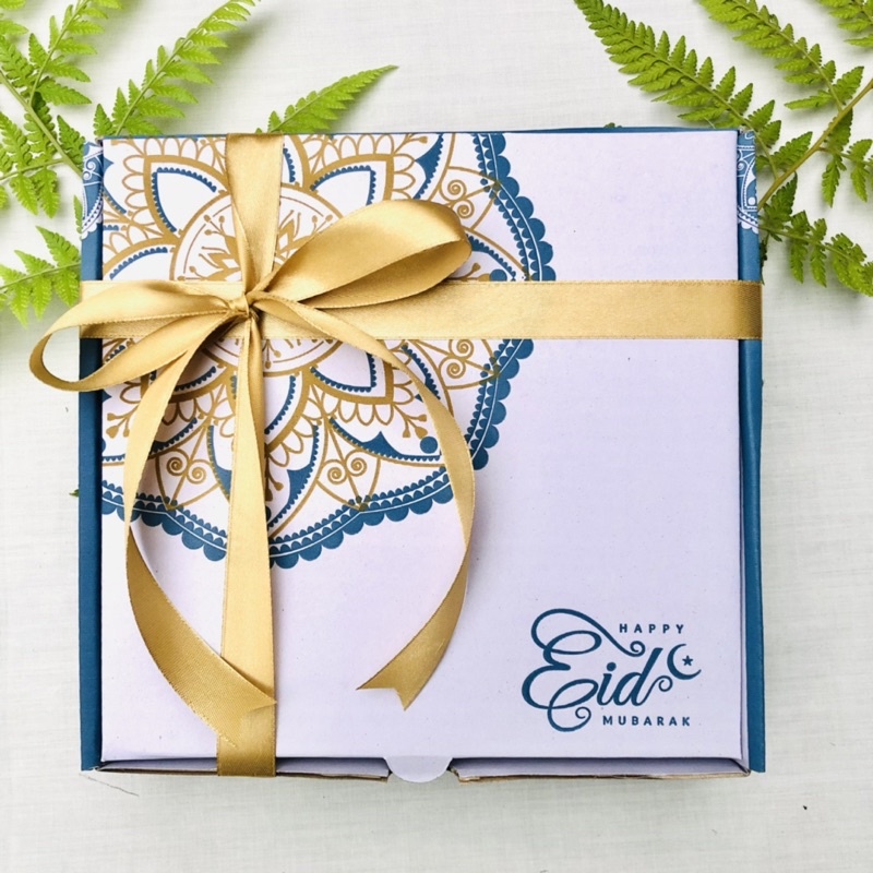 

BOX EID MUBARAK 25X25X5/ KOTAK HAMPERS/ GIFT BOX RAMADHAN/ KOTAK KADO/ BOX IDUL FITRI