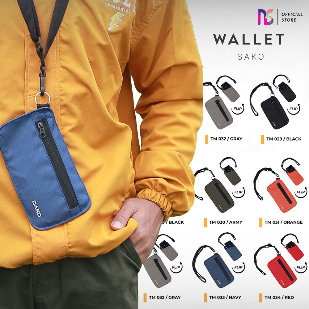 Dompet Kalung Pria Dompet HP Kartu Mini Multifungsi